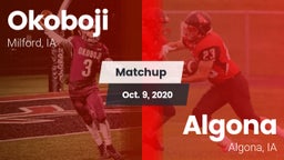 Matchup: Okoboji  vs. Algona  2020
