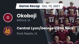 Recap: Okoboji  vs. Central Lyon/George-Little Rock  2021