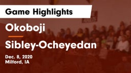 Okoboji  vs Sibley-Ocheyedan Game Highlights - Dec. 8, 2020