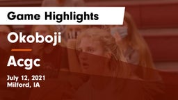 Okoboji  vs Acgc Game Highlights - July 12, 2021