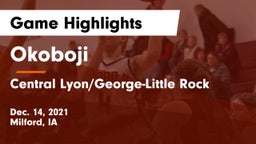 Okoboji  vs Central Lyon/George-Little Rock  Game Highlights - Dec. 14, 2021