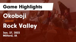 Okoboji  vs Rock Valley  Game Highlights - Jan. 27, 2022