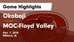 Okoboji  vs MOC-Floyd Valley  Game Highlights - Dec. 7, 2018
