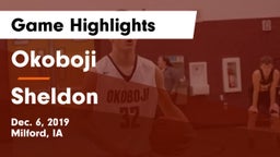 Okoboji  vs Sheldon  Game Highlights - Dec. 6, 2019