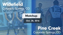 Matchup: Widefield High vs. Pine Creek  2016