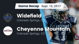 Recap: Widefield  vs. Cheyenne Mountain  2017