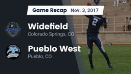Recap: Widefield  vs. Pueblo West  2017