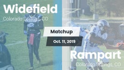 Matchup: Widefield High vs. Rampart  2019