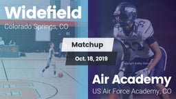 Matchup: Widefield High vs. Air Academy  2019