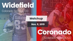 Matchup: Widefield High vs. Coronado  2019