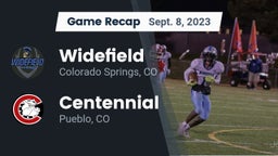 Recap: Widefield  vs. Centennial  2023