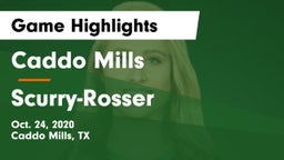 Caddo Mills  vs Scurry-Rosser  Game Highlights - Oct. 24, 2020