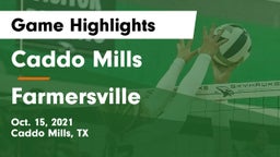 Caddo Mills  vs Farmersville  Game Highlights - Oct. 15, 2021