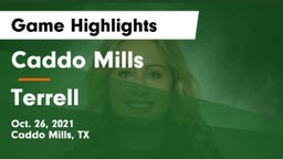 Caddo Mills  vs Terrell  Game Highlights - Oct. 26, 2021