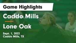 Caddo Mills  vs Lone Oak  Game Highlights - Sept. 1, 2022