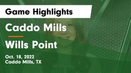 Caddo Mills  vs Wills Point  Game Highlights - Oct. 18, 2022