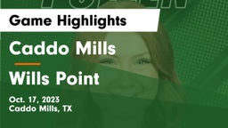 Caddo Mills  vs Wills Point  Game Highlights - Oct. 17, 2023