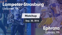 Matchup: Lampeter-Strasburg vs. Ephrata  2016