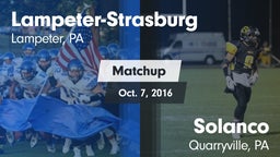 Matchup: Lampeter-Strasburg vs. Solanco  2016