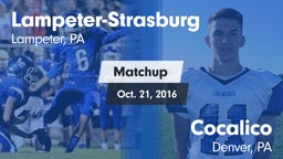 Matchup: Lampeter-Strasburg vs. Cocalico  2016