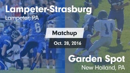 Matchup: Lampeter-Strasburg vs. Garden Spot  2016