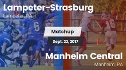 Matchup: Lampeter-Strasburg vs. Manheim Central  2017