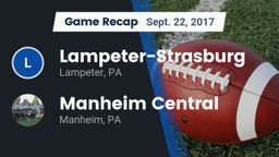 Recap: Lampeter-Strasburg  vs. Manheim Central  2017