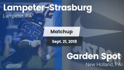 Matchup: Lampeter-Strasburg vs. Garden Spot  2018
