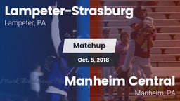 Matchup: Lampeter-Strasburg vs. Manheim Central  2018