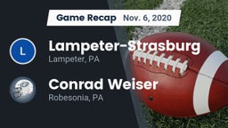 Recap: Lampeter-Strasburg  vs. Conrad Weiser  2020