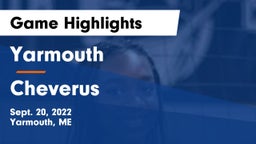 Yarmouth  vs Cheverus  Game Highlights - Sept. 20, 2022