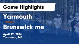 Yarmouth  vs Brunswick me Game Highlights - April 19, 2024