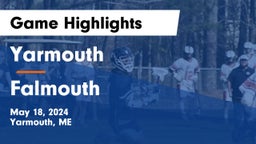 Yarmouth  vs Falmouth  Game Highlights - May 18, 2024