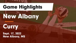 New Albany  vs Curry  Game Highlights - Sept. 17, 2022