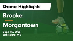 Brooke  vs Morgantown  Game Highlights - Sept. 29, 2023