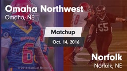 Matchup: Omaha Northwest High vs. Norfolk  2016