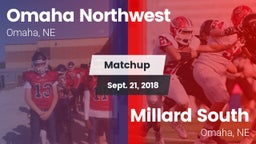 Matchup: Omaha Northwest High vs. Millard South  2018