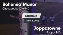 Matchup: Bohemia Manor High vs. Joppatowne  2016