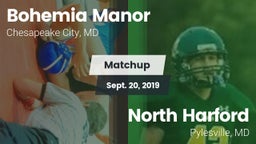 Matchup: Bohemia Manor High vs. North Harford  2019