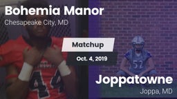 Matchup: Bohemia Manor High vs. Joppatowne  2019