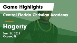 Central Florida Christian Academy  vs Hagerty  Game Highlights - Jan. 21, 2023