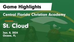 Central Florida Christian Academy  vs St. Cloud  Game Highlights - Jan. 8, 2024