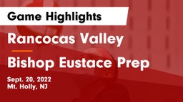 Rancocas Valley  vs Bishop Eustace Prep  Game Highlights - Sept. 20, 2022
