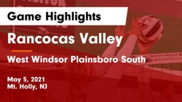 Rancocas Valley  vs West Windsor Plainsboro South Game Highlights - May 5, 2021