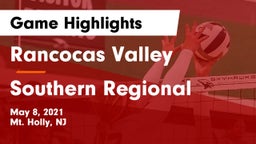 Rancocas Valley  vs Southern Regional  Game Highlights - May 8, 2021