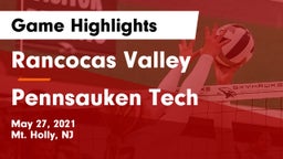 Rancocas Valley  vs Pennsauken Tech  Game Highlights - May 27, 2021