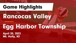 Rancocas Valley  vs Egg Harbor Township  Game Highlights - April 20, 2022