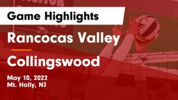 Rancocas Valley  vs Collingswood  Game Highlights - May 10, 2022