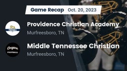 Recap: Providence Christian Academy  vs. Middle Tennessee Christian 2023