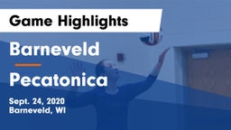 Barneveld  vs Pecatonica  Game Highlights - Sept. 24, 2020